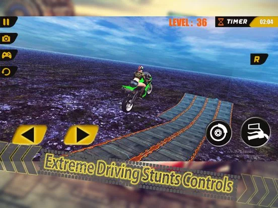 Изображение игры: Extreme Bike Impossible Tracks