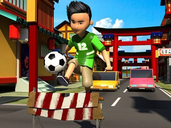 Изображение игры: Soccer Infinity Runner