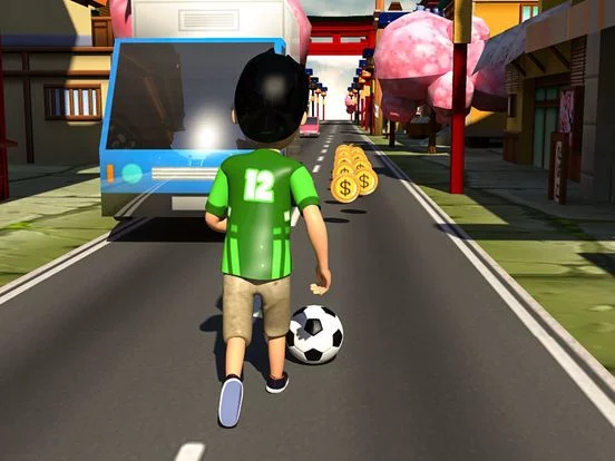 Изображение игры: Soccer Infinity Runner