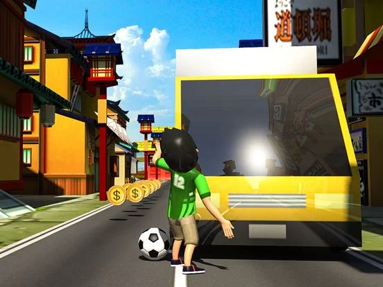 Изображение игры: Soccer Infinity Runner