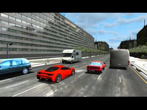 Изображение игры: Traffic Mania Racing