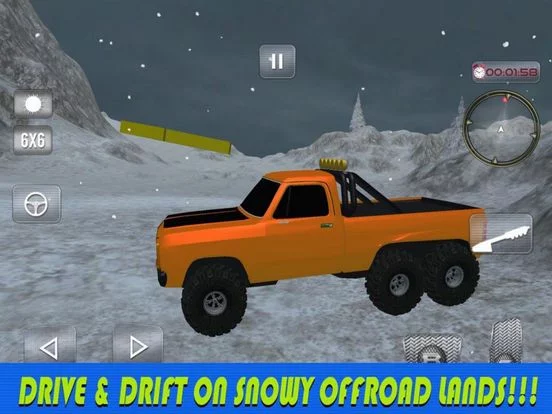 Изображение игры: Snow Hillroad Driving Challeng