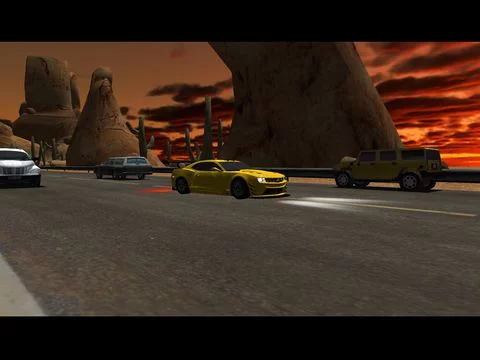 Изображение игры: Traffic Mania Racing