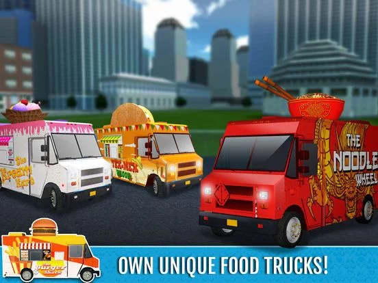 Изображение игры: Food Truck Rush