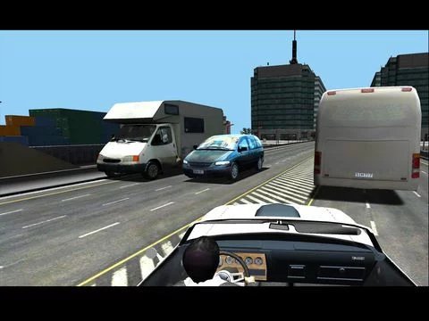 Изображение игры: Traffic Racing Revolution