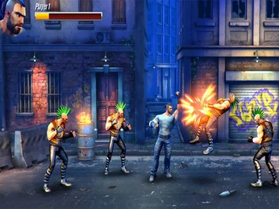 Изображение игры: Ultimate Street Fight Hero