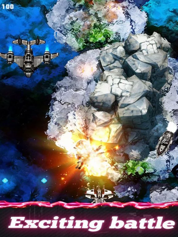Изображение игры: Spaceship Fighter: Galaxy War