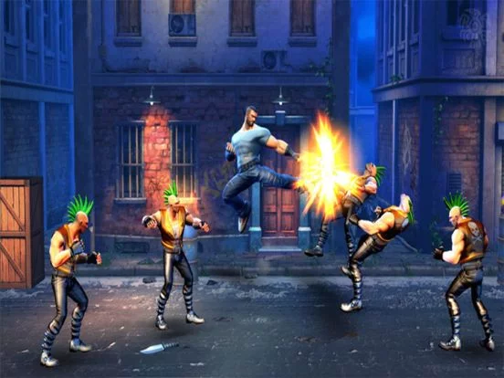 Изображение игры: Ultimate Street Fight Hero