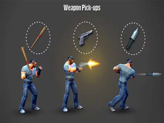Изображение игры: Ultimate Street Fight Hero
