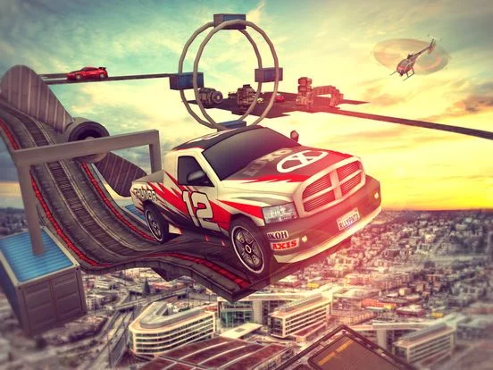 Изображение игры: Extreme car stunt driving