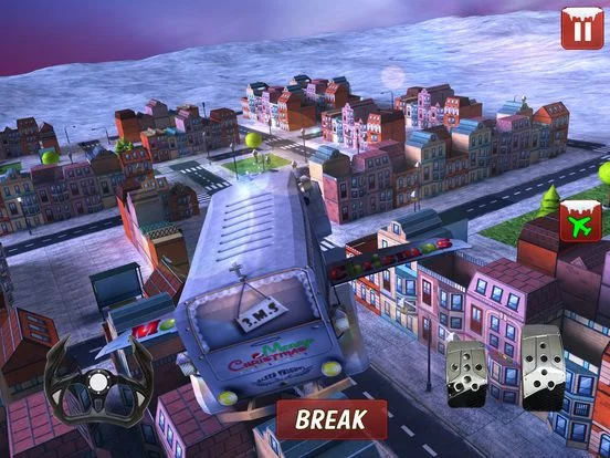 Изображение игры: Chritmas Flying Car games