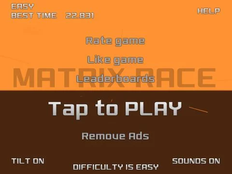 Изображение игры: Matrix Race
