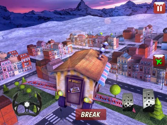 Изображение игры: Chritmas Flying Car games