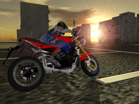 Изображение игры: Fast Motorcycle Driver 2016