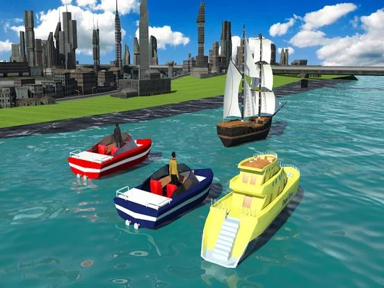 Изображение игры: Furious boat racing 2017