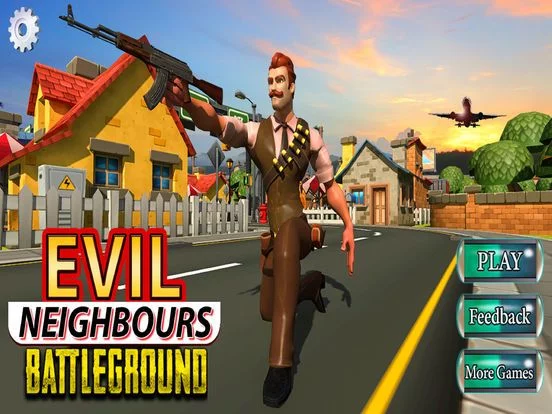 Изображение игры: Evil Neighbors Battleground