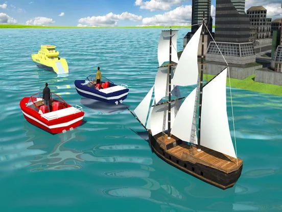 Изображение игры: Furious boat racing 2017