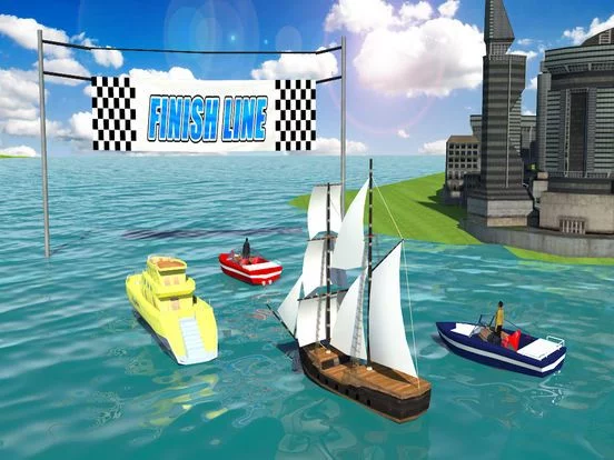 Изображение игры: Furious boat racing 2017
