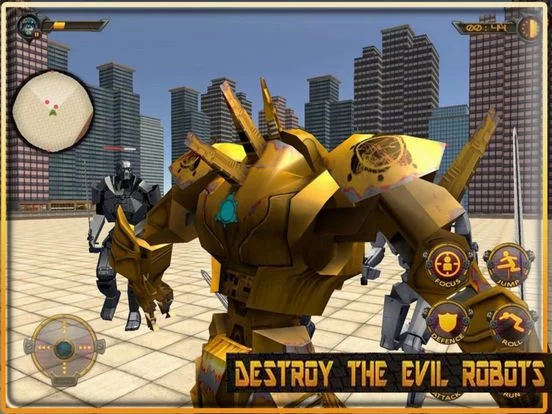 Изображение игры: Future Robot Fight 3D