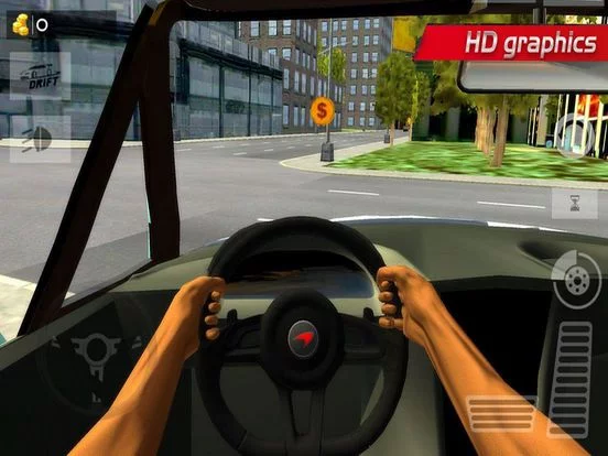 Изображение игры: Modern Car Driving:City Street