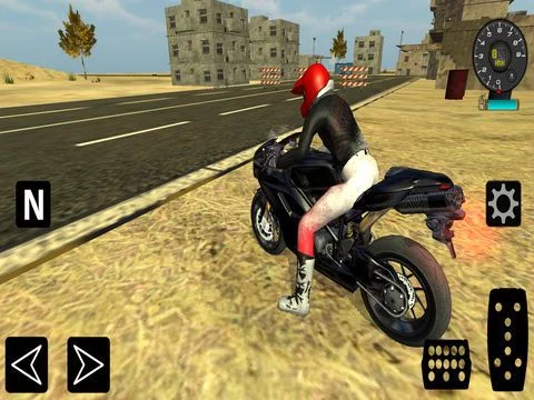 Изображение игры: City Trial Motorbike