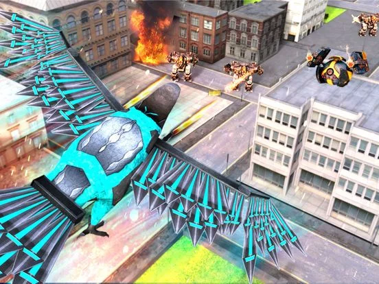 Изображение игры: US police Robot Eagle