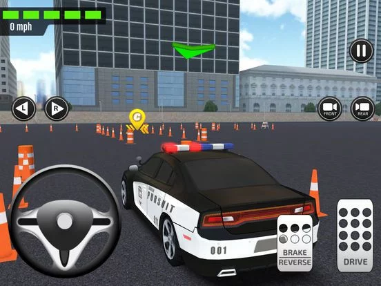 Изображение игры: Emergency Car Driving Simulator