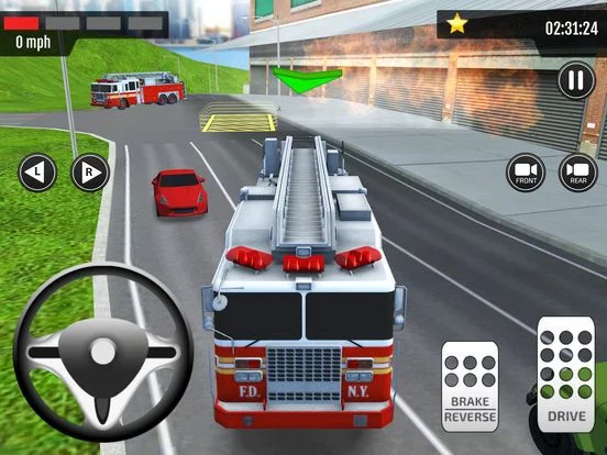 Изображение игры: Emergency Car Driving Simulator