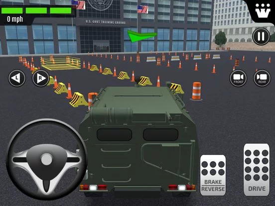 Изображение игры: Emergency Car Driving Simulator