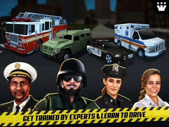 Изображение игры: Emergency Car Driving Simulator