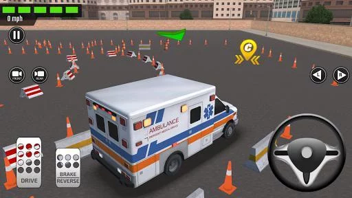 Изображение игры: Emergency Car Driving Simulator