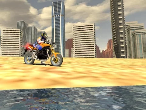 Изображение игры: Motorbike Drive Simulator 2016