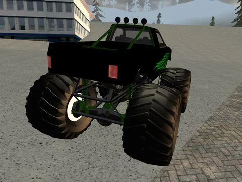 Изображение игры: Monster Truck Fever Driving