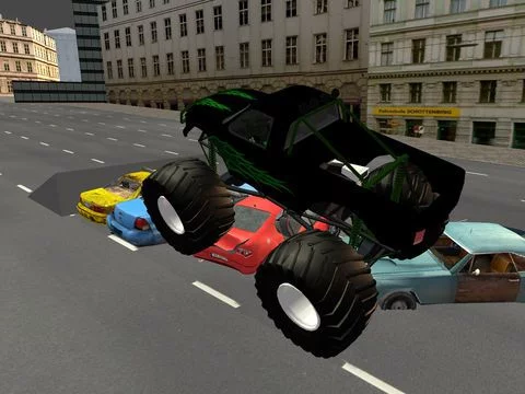 Изображение игры: Monster Truck Fever Driving