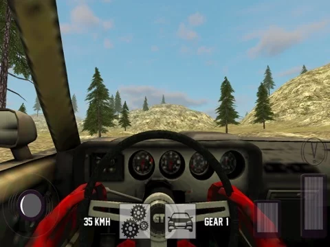 Изображение игры: 4x4 Hill Touring Car