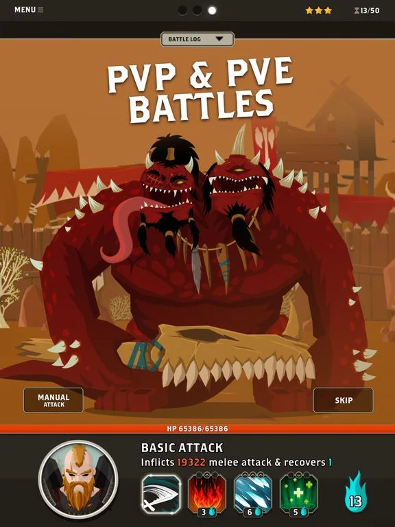 Изображение игры: Questland: Turn Based RPG