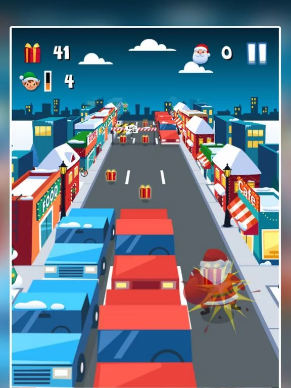 Изображение игры: Santa In Traffic