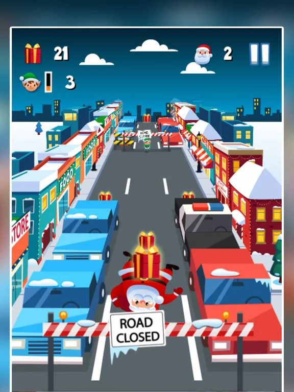 Изображение игры: Santa In Traffic