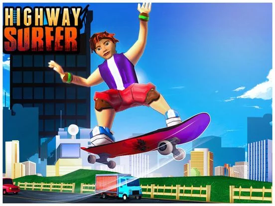 Изображение игры: Highway Surfer: Traffic Race