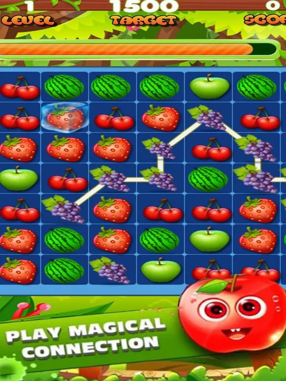 Изображение игры: Fruit Garden Link
