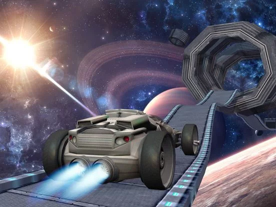 Изображение игры: Space Car Taurus Real Racing