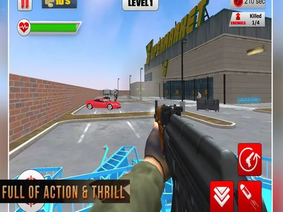 Изображение игры: Shooting Supermarket Robbery