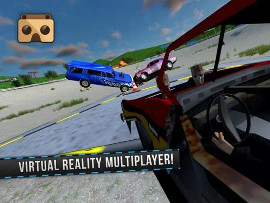 Изображение игры: Demolition Derby Virtual Reality (VR) Racing
