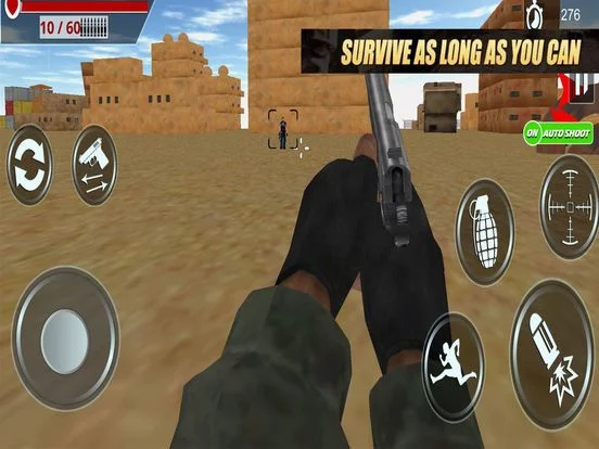 Изображение игры: Army Frontline Shooting Strike