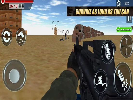 Изображение игры: Army Frontline Shooting Strike
