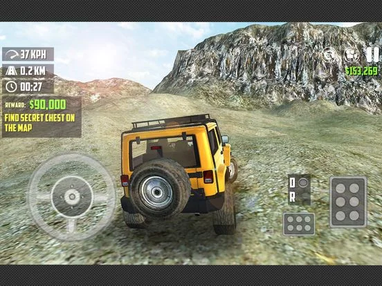 Изображение игры: Offroad 4x4 Simulator Real 3D, Multi level offroading experience by driving jeep and truck