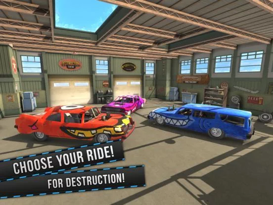 Изображение игры: Demolition Derby Virtual Reality (VR) Racing