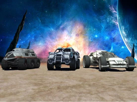 Изображение игры: Space Car Taurus Real Racing