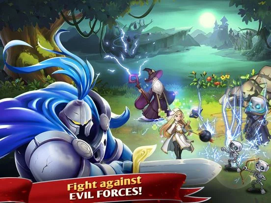 Изображение игры: Knights War: Heroes & Monsters