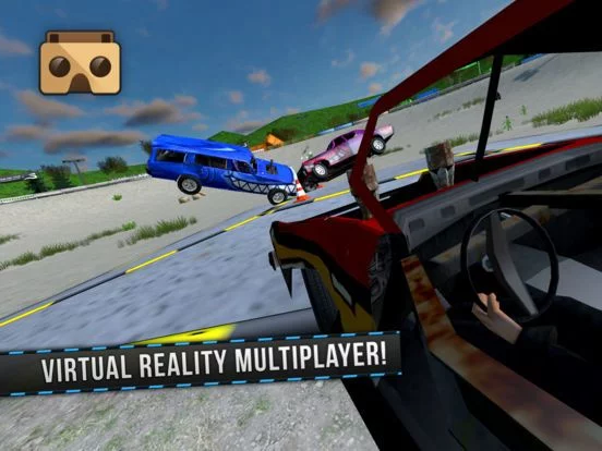 Изображение игры: Demolition Derby Virtual Reality (VR) Racing